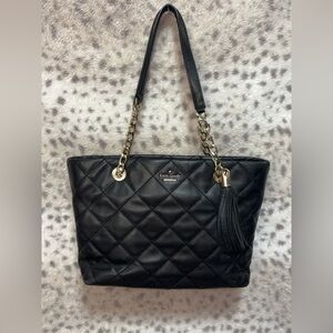 KATE SPADE EMERSON PLACE PRIYA QUILTED LEATHER TOTE BAG